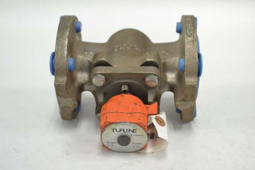 TUFLINE 316SS CF8M FLANGED STAINLESS 1-1/2 IN NPT PLUG VALVE B361555