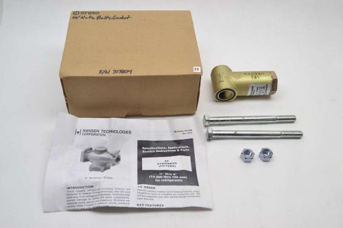 NEW HANSEN ST050 REFRIGERANT METERING ASSEMBLY VALVE 1/2 IN STRAINER B374641