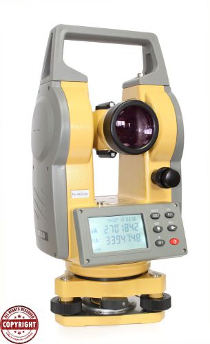 DIGITAL THEODOLITE WITH LASER PLUMMET, TRANSIT LEVEL, TOPCON, SPECTRA