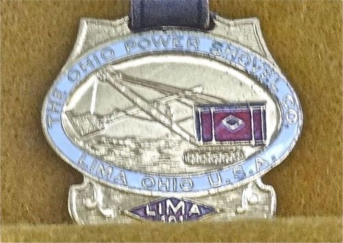 The Ohio Power Shovel Co. Lima,Ohio U.S.A. Watch Fob(OAC-2)