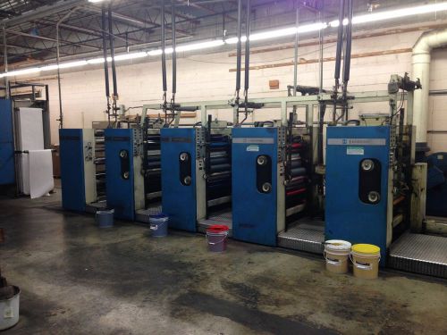 Printing Press Heidelberg  Harris M-110 Web press 17.7 x 26.5    See Video...