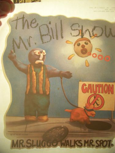 &#034;Mr. Bill Show/Sluggo&#034;  Transfer (Iron-on heat transfer only)