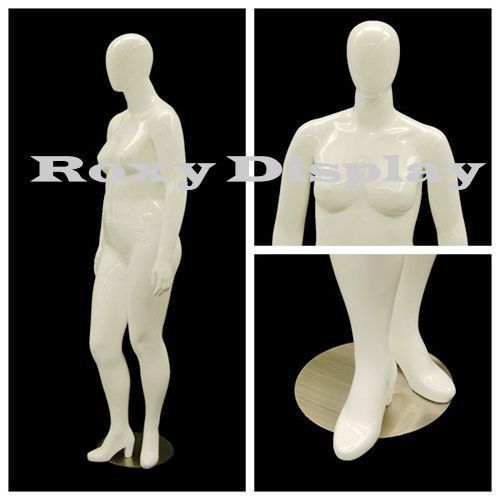 Fiberglass plus size female mannequin manikin dress form display #md-nancyw1s for sale