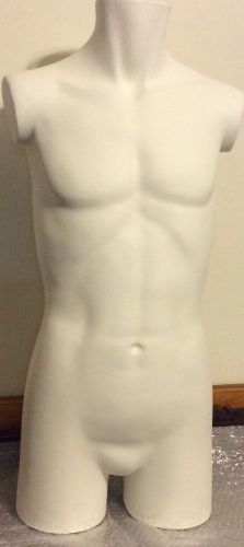 Mannequin La Rosa Kids Torso White Manchini Milano Italy Retail $125.  New