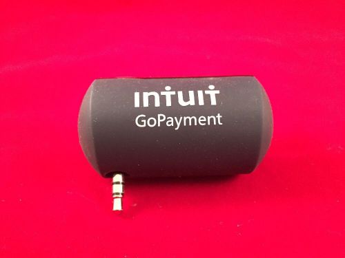 Intuit GoPayment Reader Credit Card Reader for Smartphone Mobile Android iPhone