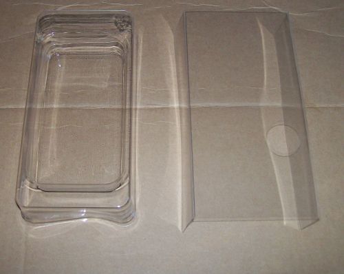 50 touch n feel cases retail plastic display hole product packaging merchandise for sale