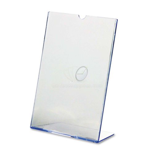 plastic table top sign holder