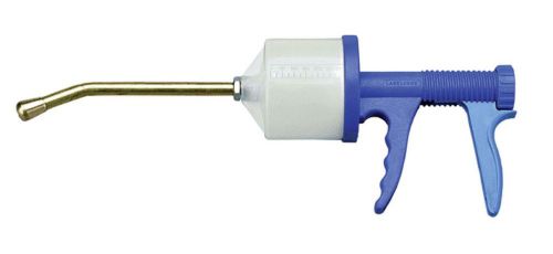 300cc Livestock Drench Gun Drencher Cattle Sheep Blue Large Metal Nozzle