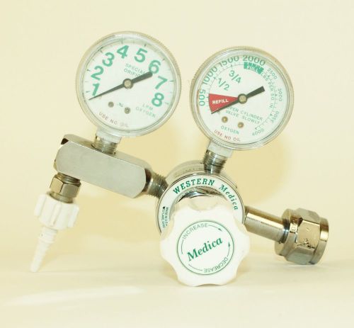 Western Medica Compressed Gas Regulator M1-870-8FG Medical Oxygen