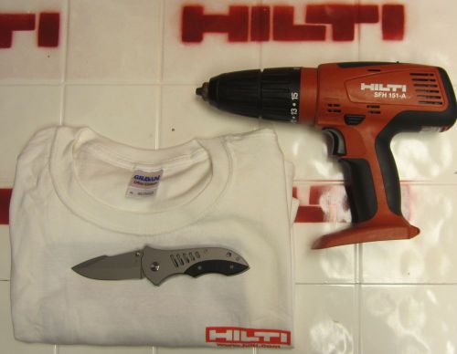 HILTI SFH 151-A 15.6V NiMH CORDLESS HAMMER DRILL, MINT CONDITION, FAST SHIPPING