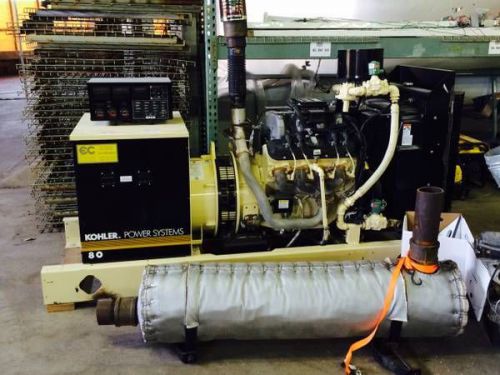 Kohler-gm generator set, 80kw, 2005 for sale