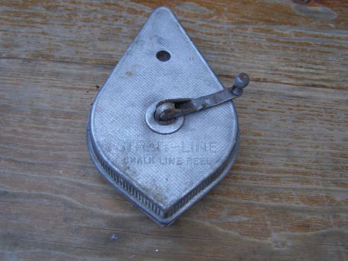 VINTAGE STRAIT-LINE CHALK LINE REEL MADE IN THE USA