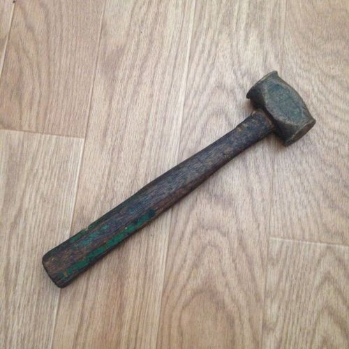 VINTAGE PROTO NO. 1430 BRASS HAMMER - BLACKSMITH MACHINIST NON SPARKING