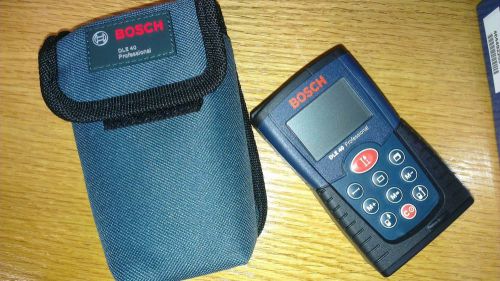 New Bosch DLE 40 Laser Distance Measure 40m Range