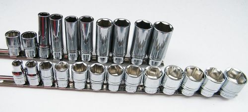 NAPA Carlyle  NEW 24pc 1/2&#034; dr Standard Socket Set