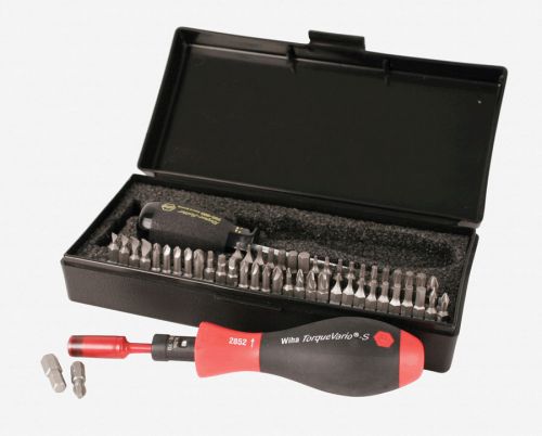 Wiha 28595 TorqueVario-S Master Bit Set 53 Pc NEW