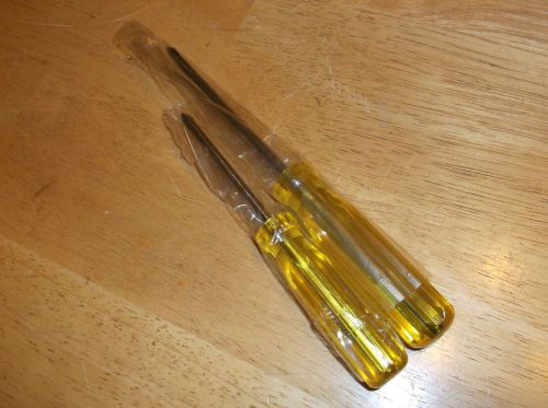 Vessel Phillips Screwdriver Set No 1 + No 2 Vintage Yellow