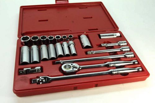 Snap-On 3/8 Drive Metric 6 Pt. Socket Set