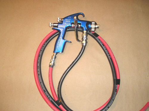 Bedford binks 6&#039; low pressure 1/4&#034;  fluid/air line hose assy.  l@@k for sale