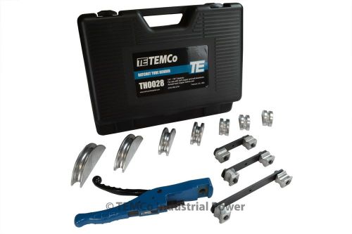 Temco th0028 hvac refrigeration ratchet tubing bender soft copper aluminum tube for sale