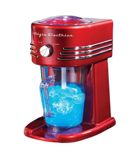 Nostalgia Electrics Frozen Beverage Maker Slush Blender Shaver Drink Machine