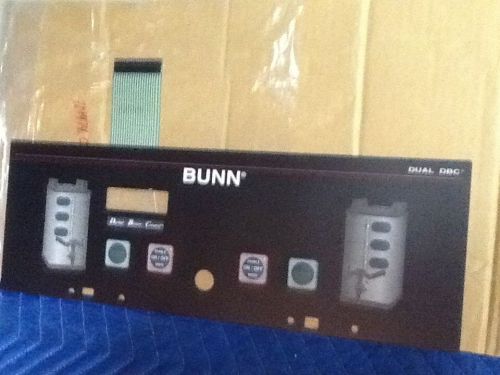 bunn duel brew control switch membrane 29974.0000