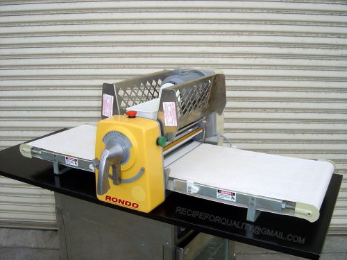 RONDO DOUGH SHEETER STM 513, REVERSIBLE SHEETER, DOUGH CUTTER, DOUGH ROUNDER