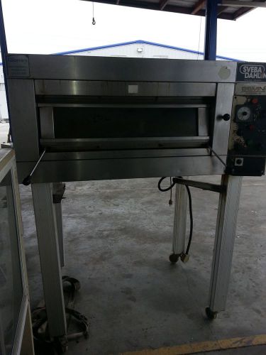 Gemini Sveba Dahlen DC-12 Commercial Electric Single Deck Steam Bakery Oven