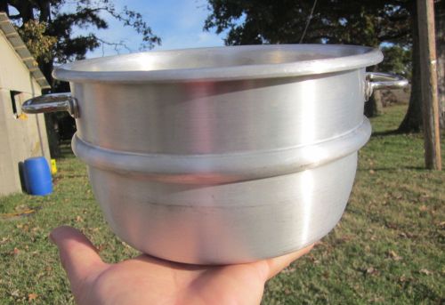 COMMERCIAL TOLEDO OHIO NSF 3 QT 103N 8&#034; BRIGHT ALUMINUM STEAMER PAN CALPHALON