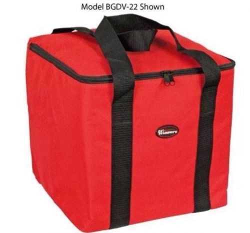 Winco - BGDV-12 - 12 in x 12 in Pizza Delivery Bag