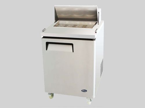 NEW Atosa MSF8301 One Door Salad Sandwich Table Refrigerator NSF.