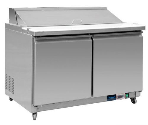 SANDWICH PREP UNIT  61.25&#034; LONG WITH 16  1/6 PANS