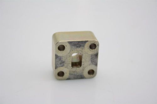 Microwave rf waveguide wr28 rectangular to circular flange dia-0.21&#039;&#039; for sale