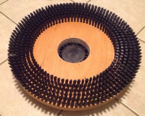 Clarke floor machine scrubber Brush wood Nylon bristle 60737A 18&#034;