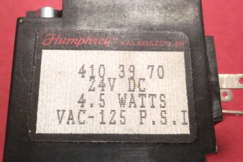 HUMPHREY 410 39 70  (24V VALVES)