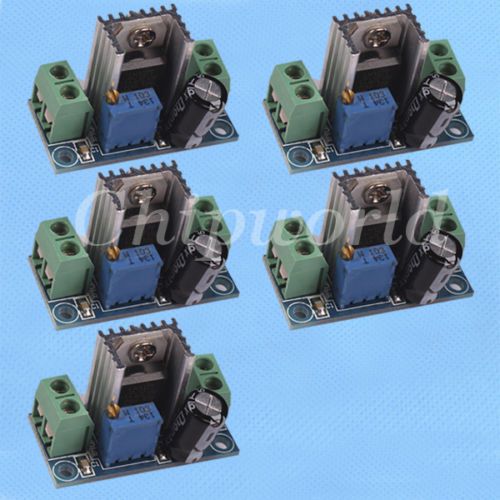 5pcs LM317 DC-DC Converter Buck Power Module Adjustable Linear Regulator new