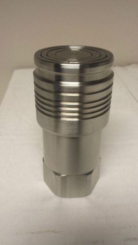 Dixon 6HTF6-SS 3/4&#034; ISO-FF x 3/4&#034; NPTF 316 Stainless Steel Coupler ISO 16028