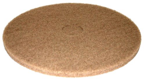 &#034;Americo&#034; {Tan Buff} Floor Maintenance Pads [20&#034;/508mm] (401420) 5-Pads