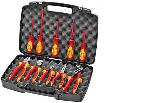 Knipex 989830US 10 -Piece Insulated Industrial Tool Set