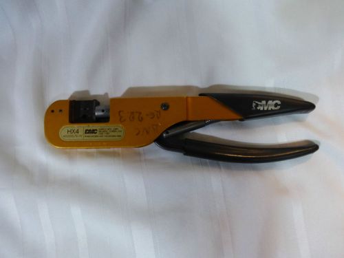 DMC HX4 Crimp Crimper Tool M22520/5-01 with Daniels Y205P M22520/5-11