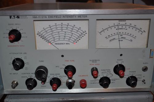 Eaton ( Ailtech Stoddart) EMI Field Intensity meter NM-17/27A