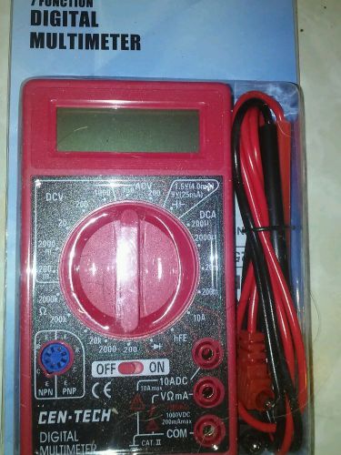 7 function digital multimeter tester