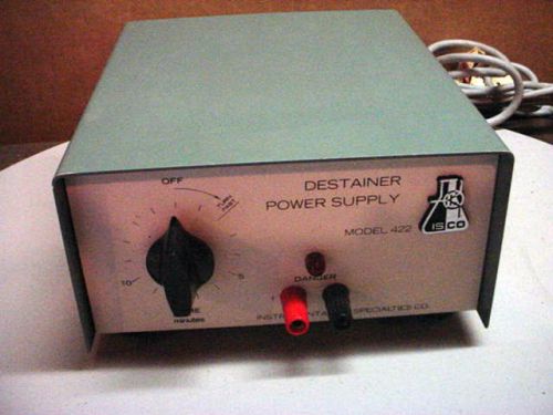 Instumentation Specialties Destainer Power Supply   md 422