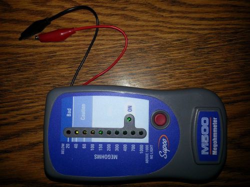 Supco M500 Megaohmmeter