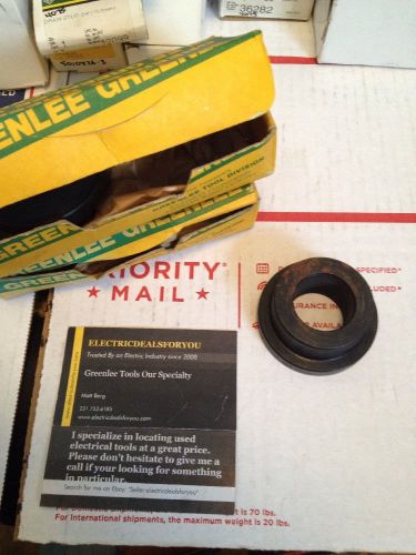 (1) Greenlee 1-1/8&#034; Bushing 3037AV Large Punch Adapter 5004686 Spacer #4075