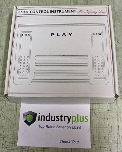 Infinity usb foot pedal in-usb-1 computer transcription fwd rew play free ship for sale