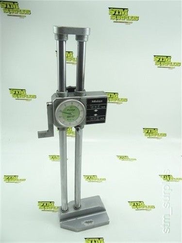 MITUTOYO NO. 192-116 PRECISION DUAL COLUMN HEIGHT GAGE 0-12&#034; CAPACITY .001&#034;