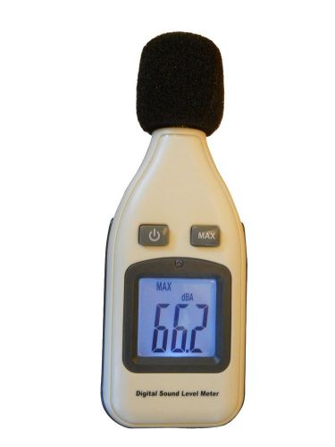 NEW BAFX Products (TM) - Decibel Meter / Sound Level Reader - W/ Battery!