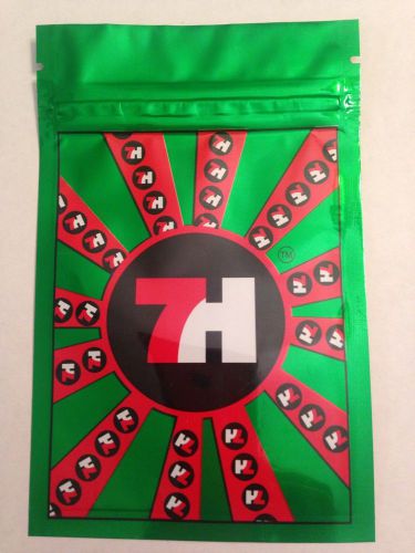 50 7H 4g EMPTY** Mylar Ziplock Bags (FREE BONUS BAGS)