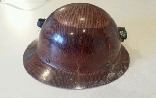 Msa skullgard fiberglass hard hat-4 point suspension model ansi z89.1 dated 1981 for sale